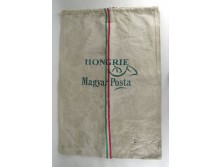 Trikoloros Magyar Posta vászonzsák postazsák 62 x 90 cm
