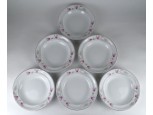 Hollóházi porcelán étkészlet tányér készlet 6 darab