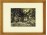 Keretezett arany nyomat imádkozó gyerekkel 16.5 x 21.5 cm