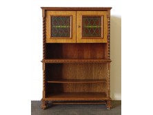 Ólomüveges Koloniál Liverpool tálalószekrény 173.5 x 40 x 120.5 cm