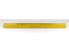 Régi Anchor sárga kínai fa vonalzó 50 cm