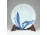 Antik jelzett japán porcelán tányér 12 cm 1800-as évek.