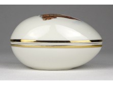 Tojás alakú Aquincum porcelán bonbonier