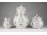 Régi hibátlan Zsolnay porcelán teáskészlet