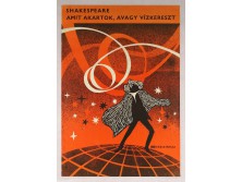 Régi Várszínház Shekaspeare plakát 68.5 x 47.5 cm