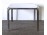 Retro mid century krómozott formatervezett üvegasztal dohányzóasztal 37 x 52 x 102 cm