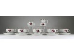 Régi retro Hollóházi porcelán teáskészlet