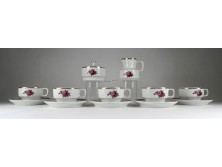 Régi retro Hollóházi porcelán teáskészlet