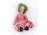 Öltöztetett porcelán baba 43 cm