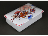 Régi nagyméretű Hollóházi porcelán bonbonier