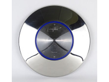 Zepter acél quartz falióra 29 cm