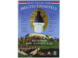 Pécsvárad 2000 augusztus 20 Szent István-napi megyei ünnepély plakát