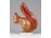 Kőbányai porcelán mókus 14 cm