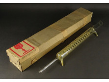 Régi laboratóriumi üveg eszköz 300-as golyóshűtő 52.5 cm