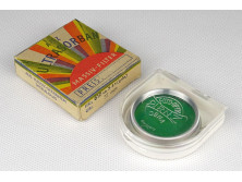 Arnz Jena zöld fényszűrő lencse 37 mm dobozában