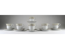 Kínai porcelán teáskészlet 6 darab