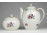 Régi Hollóházi porcelán kávékészlet két darabja