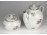 Régi Hollóházi porcelán kávékészlet két darabja