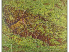 Németországi Harz nemzetipark térkép 35 x 43 cm