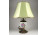 Régi porcelán testű lámpa 48 cm
