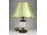 Régi porcelán testű lámpa 48 cm
