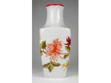 Kiskunsági és lovasnapok 1981 Hollóházi porcelán váza emlékváza 24 cm