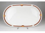 Retro mid century Alföldi porcelán kínáló tál 35 cm