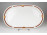 Retro mid century Alföldi porcelán kínáló tál 35 cm
