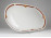Retro mid century Alföldi porcelán kínáló tál 35 cm