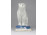 Régi jelzett porcelán jegesmedve figura 16.5 cm