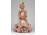 Jelzett kerámia hölgy figura 20 cm