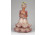 Jelzett kerámia hölgy figura 20 cm
