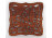 Indiai pávás fafaragás falidísz 20 x 20 cm