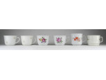 Régi vegyes porcelán bögre csomag 6 darab