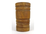 Antik faragott fa mozsár 19 cm