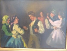 Parobek Alajos tápéi lakodalom 1923