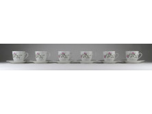 Régi JLMENAU porcelán kávéscsésze készlet