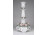 Nagyméretű rózsás porcelán gyertyatartó 23.5 cm