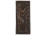Élet - béke - szabadság jelzett bronz relief 28 x 12.5 cm