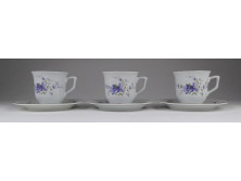 Régi kínai Liling porcelán kávéscsésze készlet 3 darab