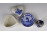 Szélmalom díszes holland porcelán 3 darab