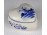 Szélmalom díszes holland porcelán 3 darab