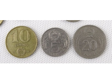 Régi 80-as évekbeli 5 10 20 forint csomag 29 darab