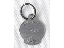 Eb védjegy kutya bárca biléta 1940 Budapest