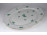 Régi sérült zöld Eton mintás Herendi porcelán pecsenyés tál 28 x 37 cm 1949