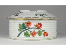 Antik fedeles óherendi porcelán hamutál