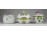 Régi sérült Herendi porcelán bonbonier 3 darab