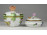 Régi sérült Herendi porcelán bonbonier 2 darab