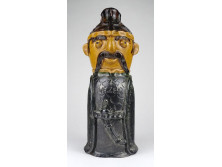 Szőke D. nagyméretű kerámia 7. vezér figura 29 cm