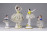 Régi porcelán mini balerina 4 darab